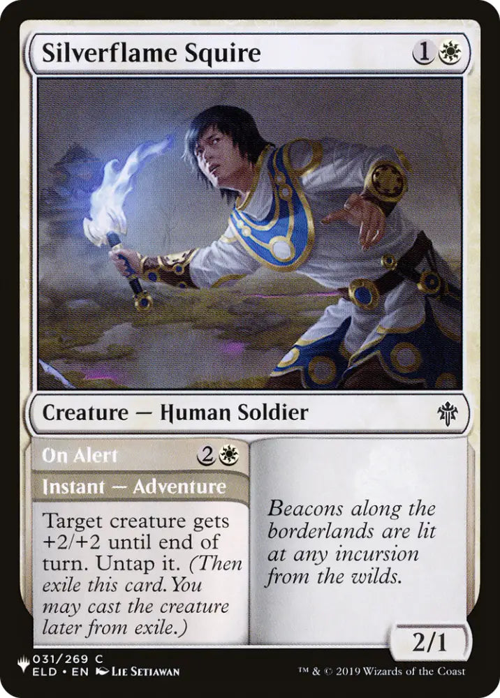 Silverflame Squire [The List] - MTG Single