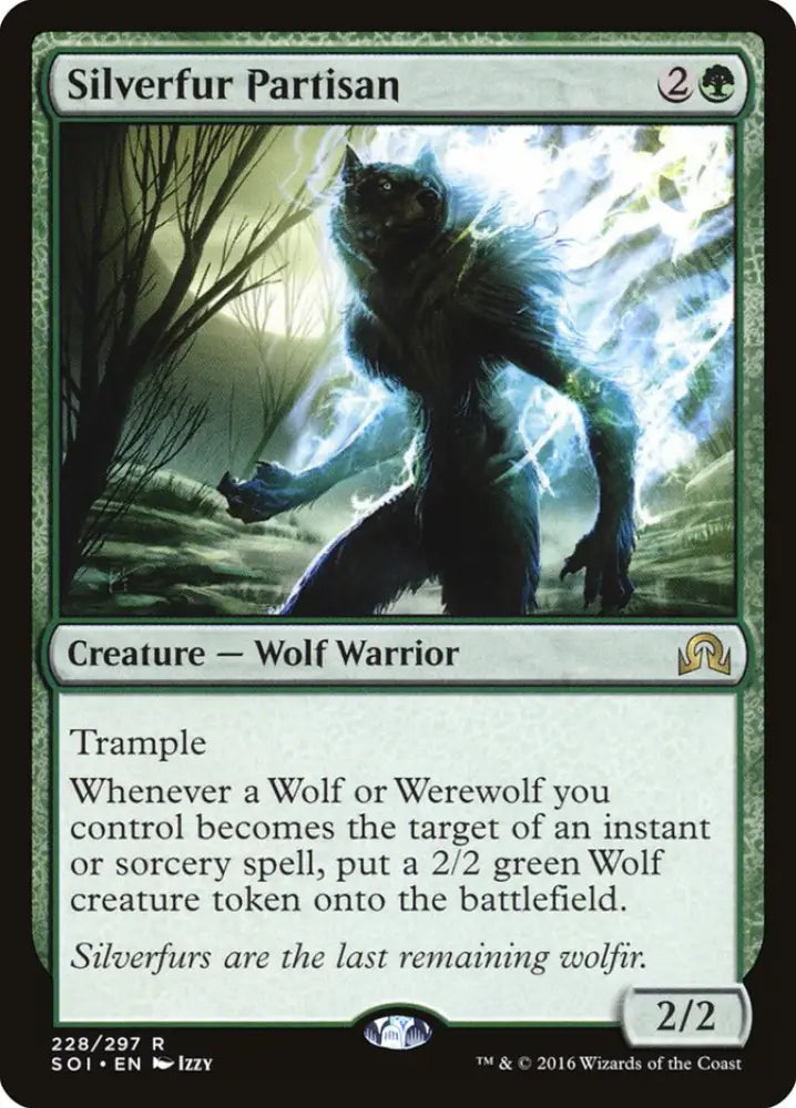Silverfur Partisan [Shadows over Innistrad] - MTG Single