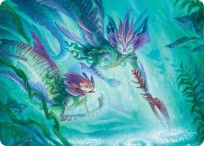 Silvergill Mentor Art Card (10) [Lorwyn Eclipsed Art Series]