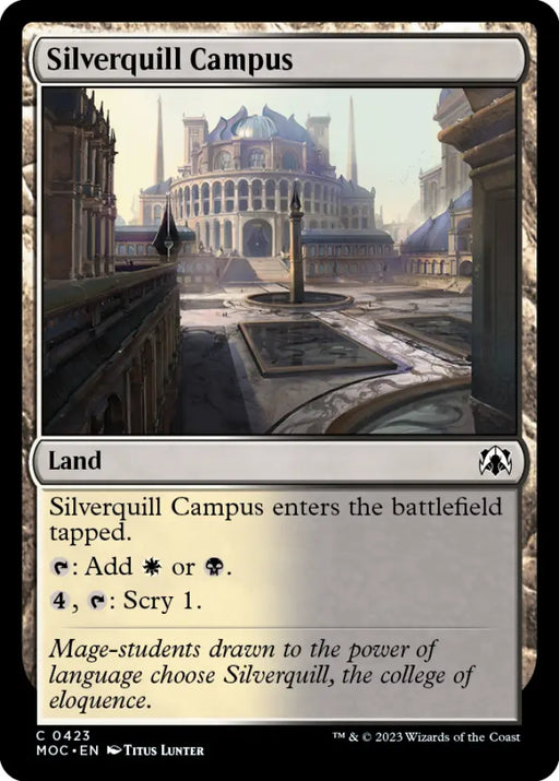 Silverquill Campus [March of the Machine Commander] - MTG Single