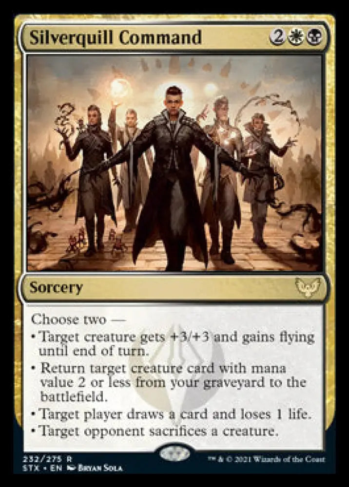 Silverquill Command [Strixhaven: School of Mages] - MTG Single