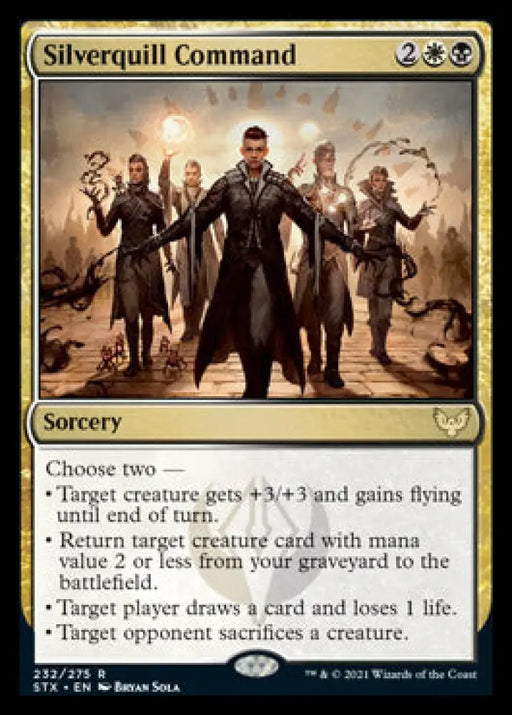 Silverquill Command [Strixhaven: School of Mages] - MTG Single