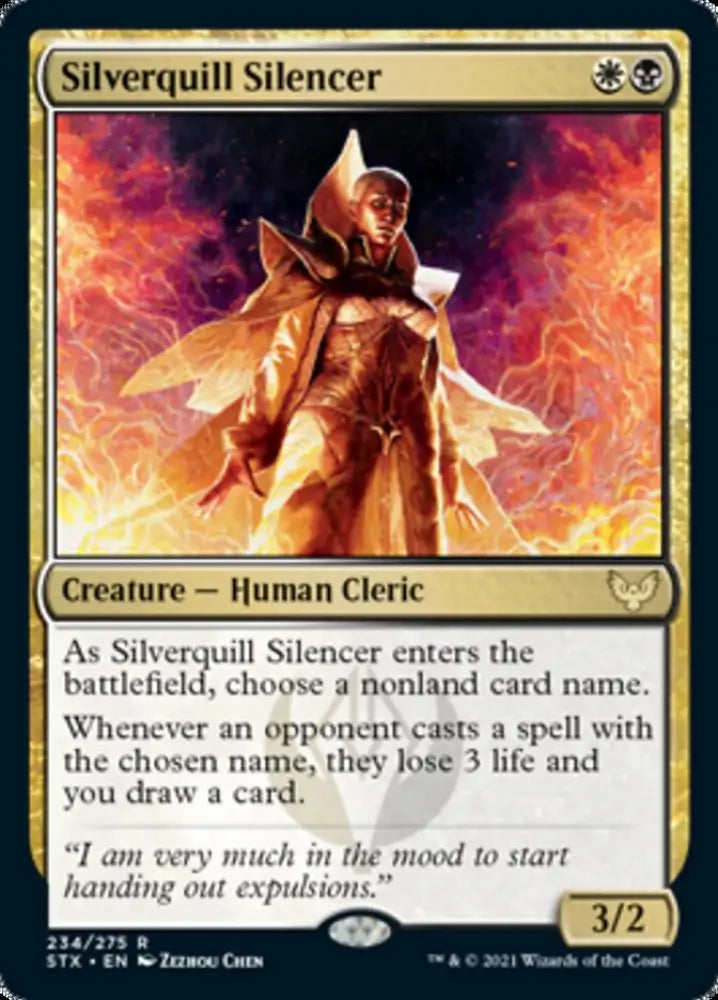 Silverquill Silencer [Strixhaven: School of Mages] - MTG Single