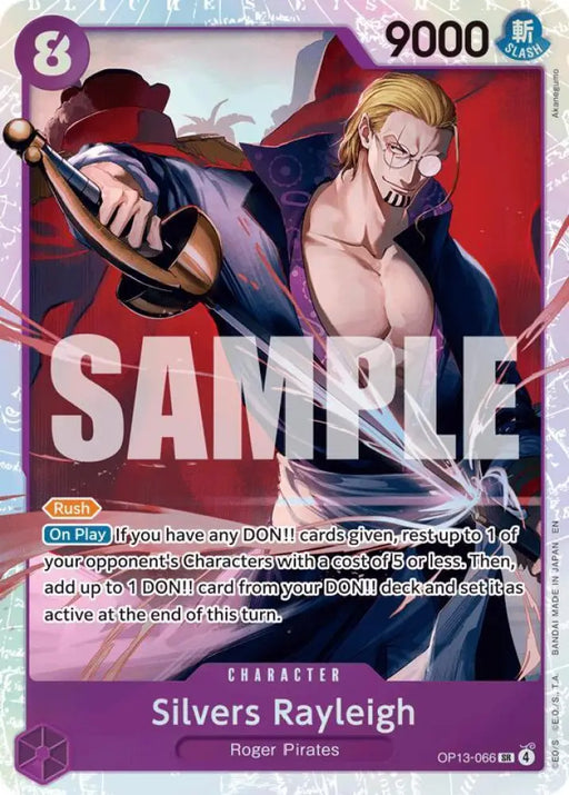 Silvers Rayleigh (OP13-066) [Carrying On His Will]