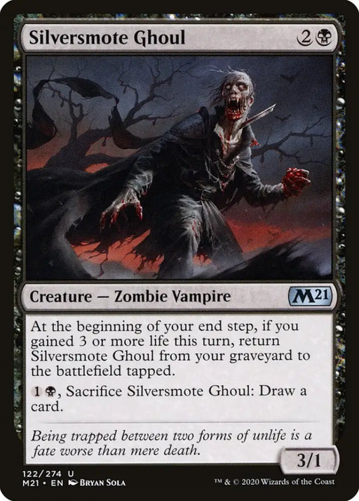 Silversmote Ghoul [Core Set 2021] - MTG Single