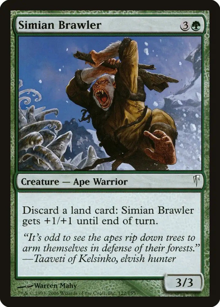 Simian Brawler [Coldsnap] - MTG Single