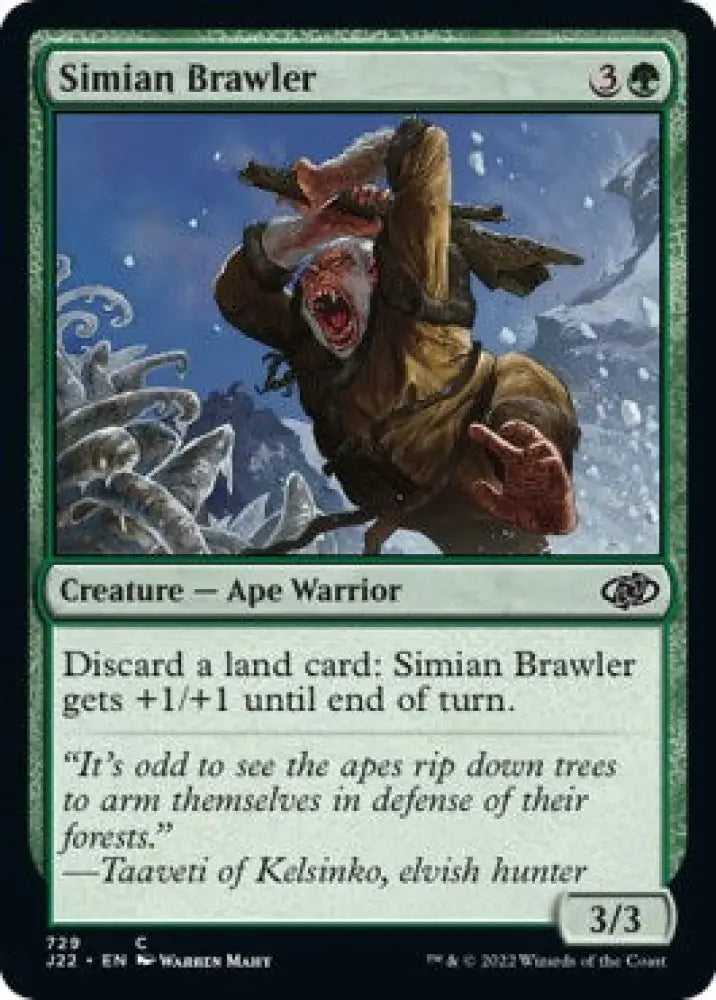 Simian Brawler [Jumpstart 2022] - MTG Single