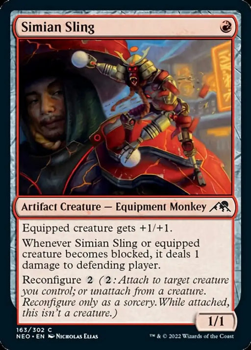 Simian Sling [Kamigawa: Neon Dynasty] - MTG Single