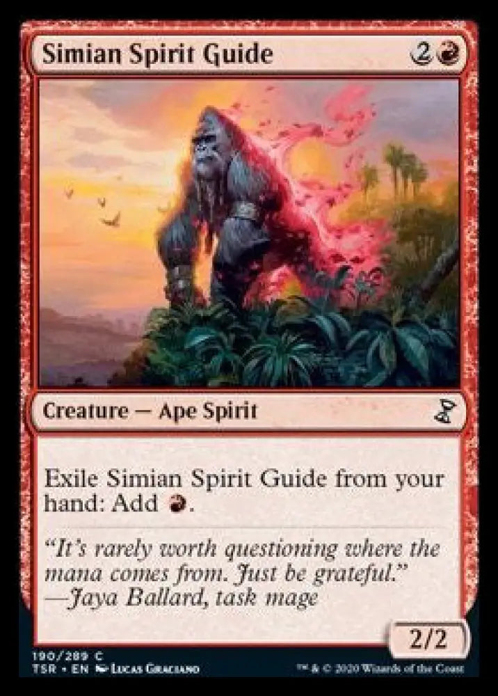 Simian Spirit Guide [Time Spiral Remastered] - MTG Single