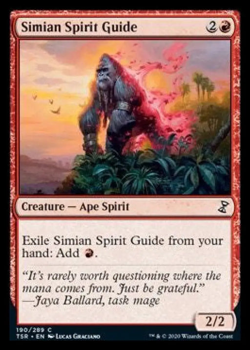 Simian Spirit Guide [Time Spiral Remastered] - MTG Single