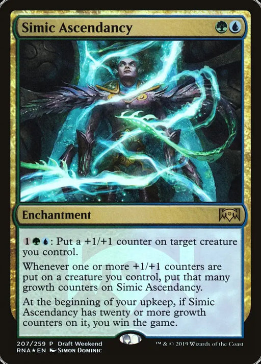 Simic Ascendancy (Draft Weekend) [Ravnica Allegiance Promos] - MTG Single