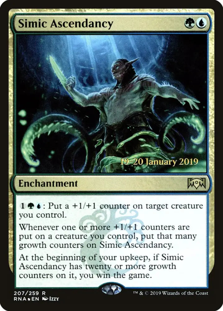 Simic Ascendancy [Ravnica Allegiance Prerelease Promos] - MTG Single