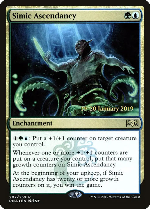 Simic Ascendancy [Ravnica Allegiance Prerelease Promos] - MTG Single