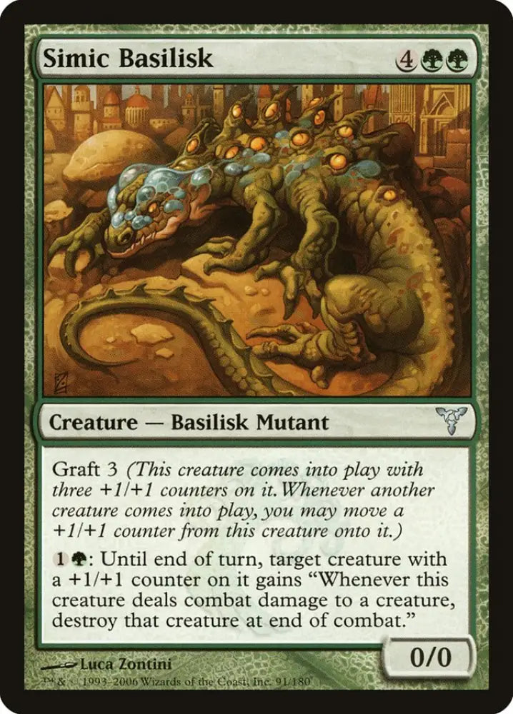 Simic Basilisk [Dissension] - MTG Single