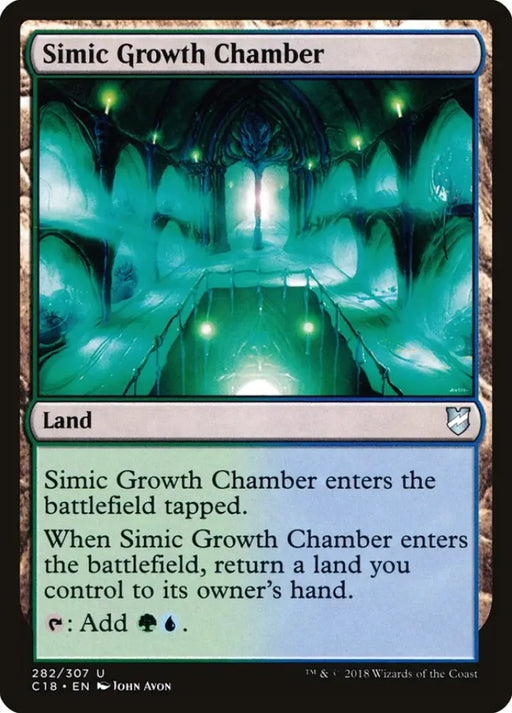 Simic Growth Chamber [Commander 2018] - MTG Single