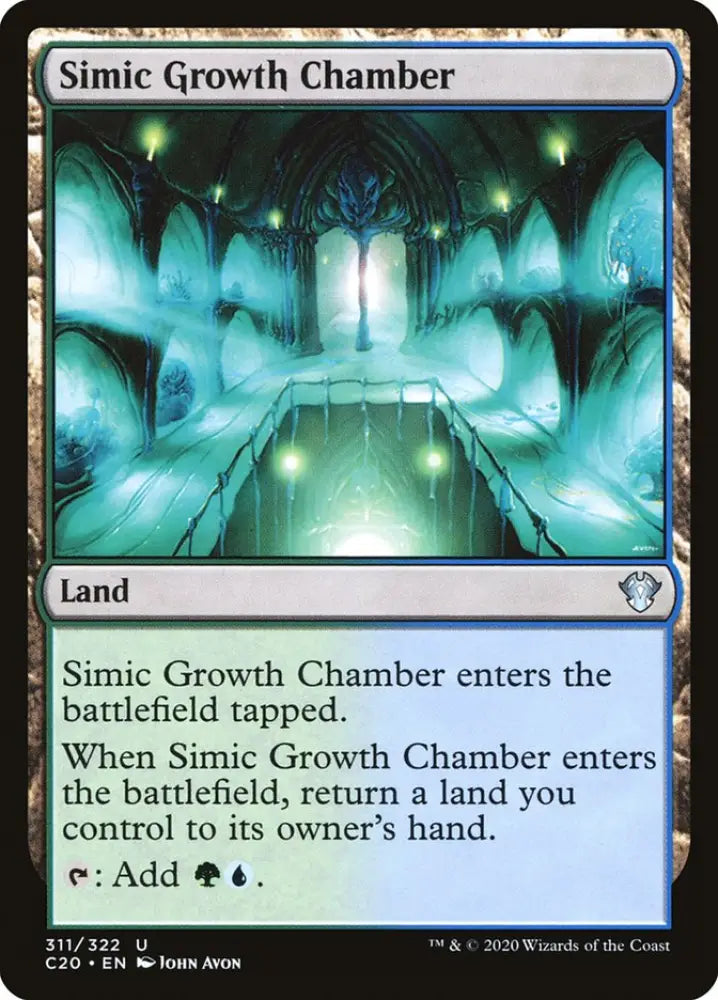 Simic Growth Chamber [Commander 2020] - MTG Single