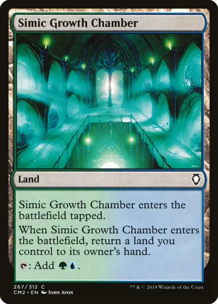Simic Growth Chamber [Commander Anthology Volume II] - MTG Single