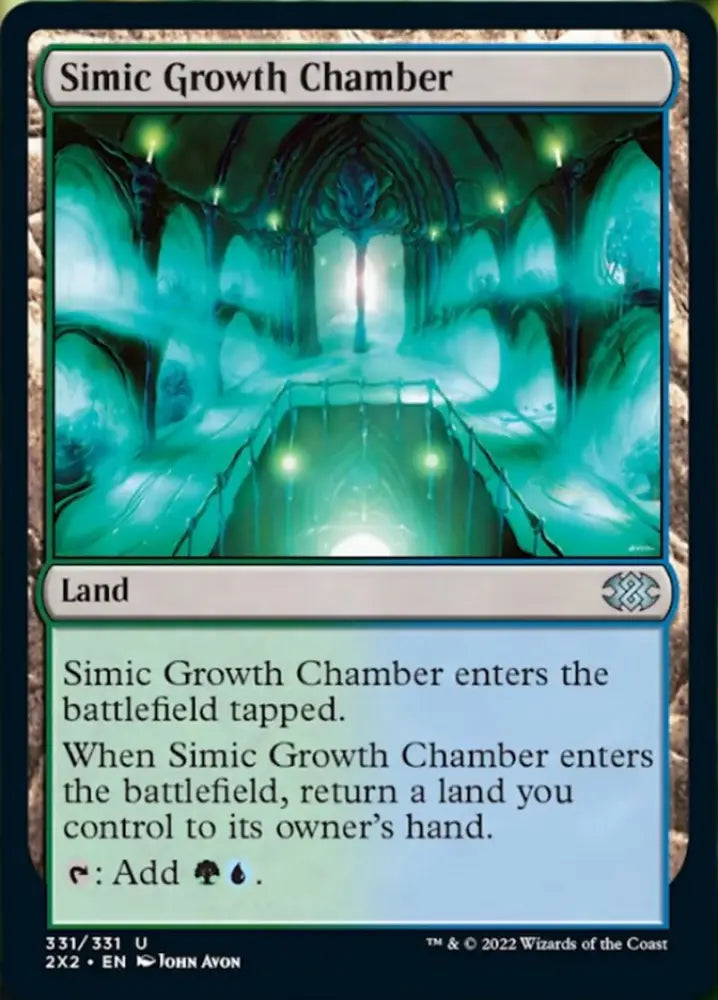 Simic Growth Chamber [Double Masters 2022] - MTG Single