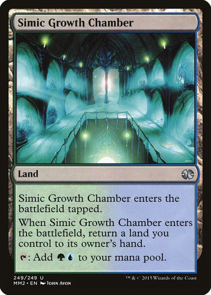 Simic Growth Chamber [Modern Masters 2015] - MTG Single