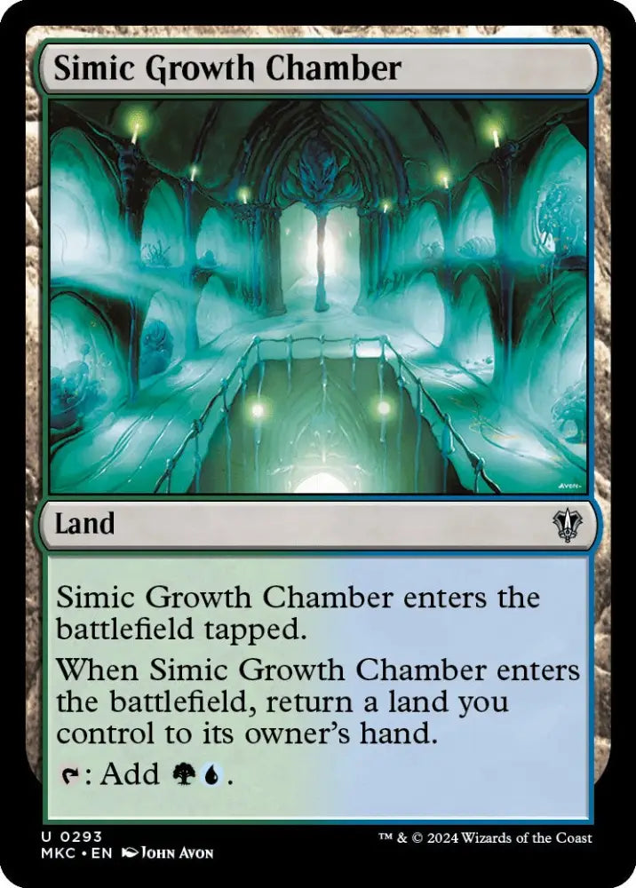Simic Growth Chamber [Murders at Karlov Manor Commander] - MTG Single