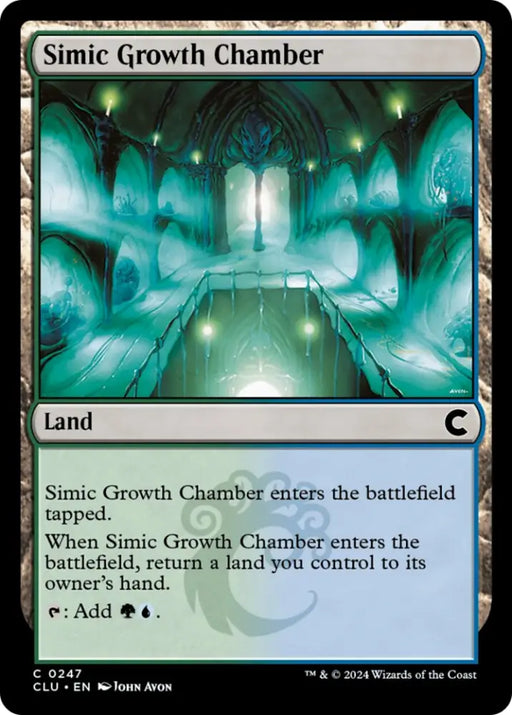 Simic Growth Chamber [Ravnica: Clue Edition] - MTG Single