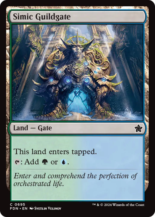 Simic Guildgate [Foundations] - MTG Single