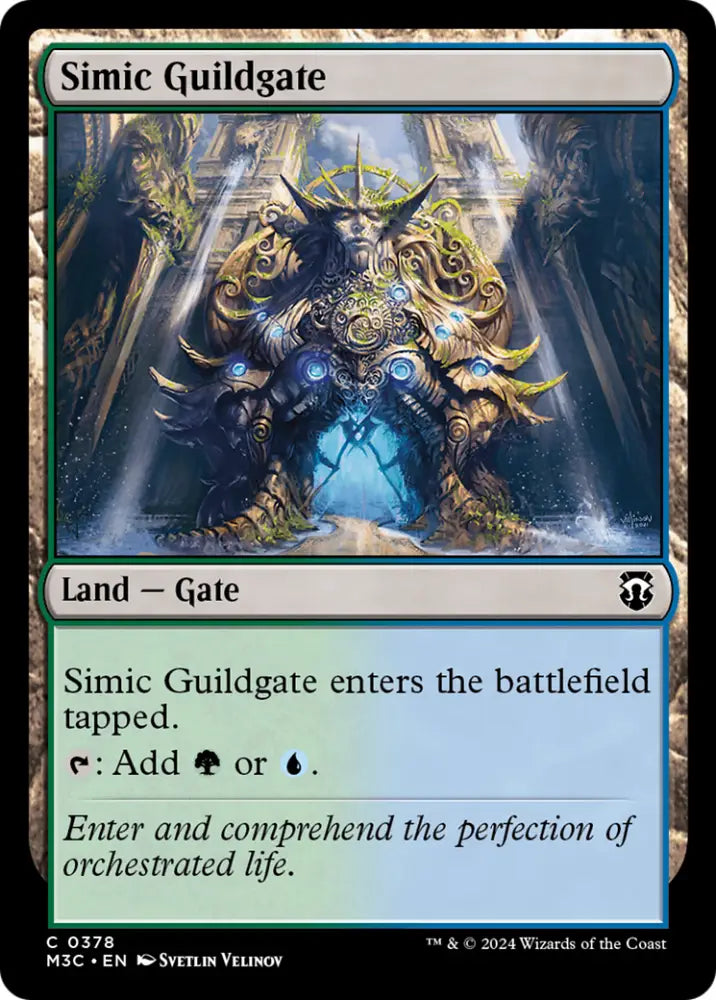 Simic Guildgate (Ripple Foil) [Modern Horizons 3 Commander] - MTG Single