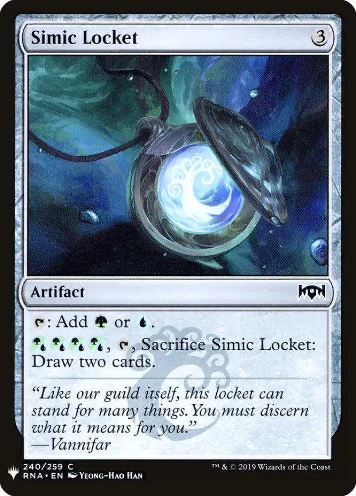 Simic Locket [Mystery Booster] - MTG Single