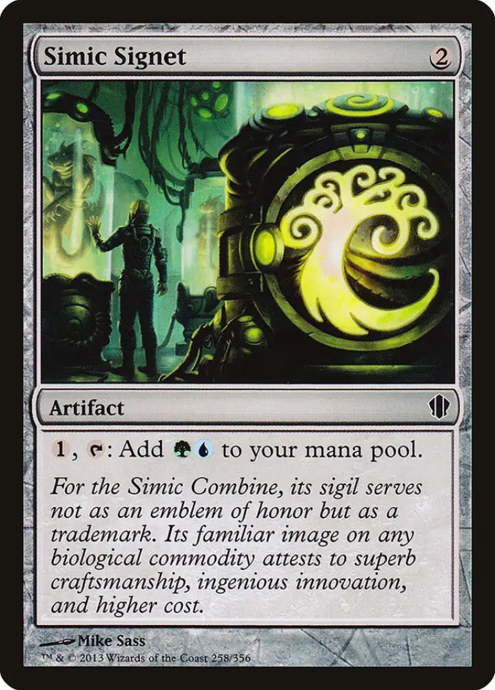 Simic Signet [Commander 2013] - MTG Single