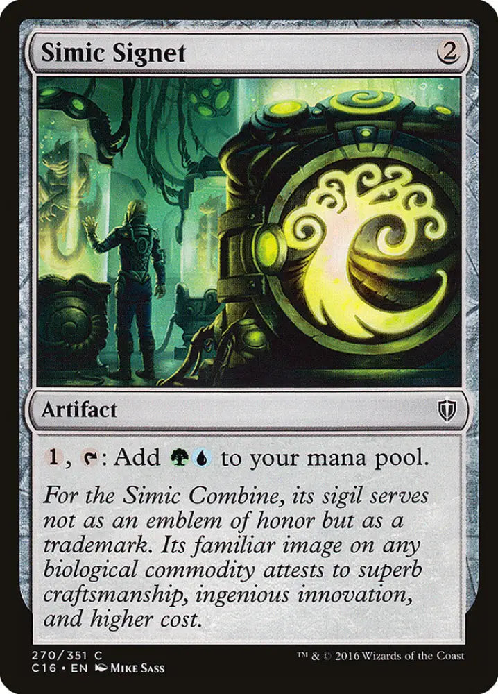 Simic Signet [Commander 2016] - MTG Single