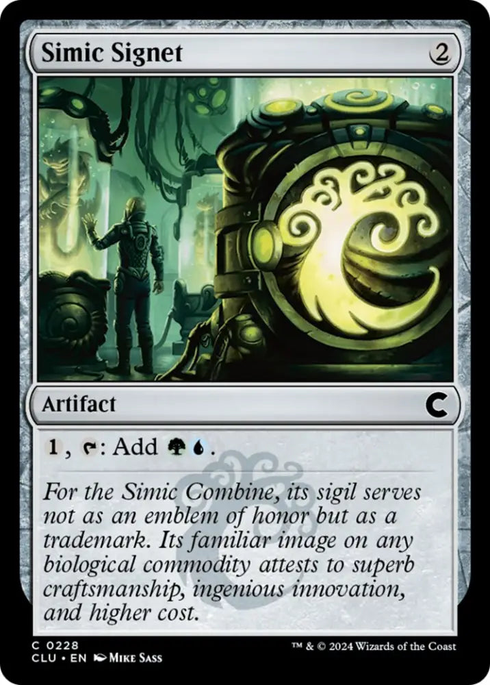 Simic Signet [Ravnica: Clue Edition] - MTG Single