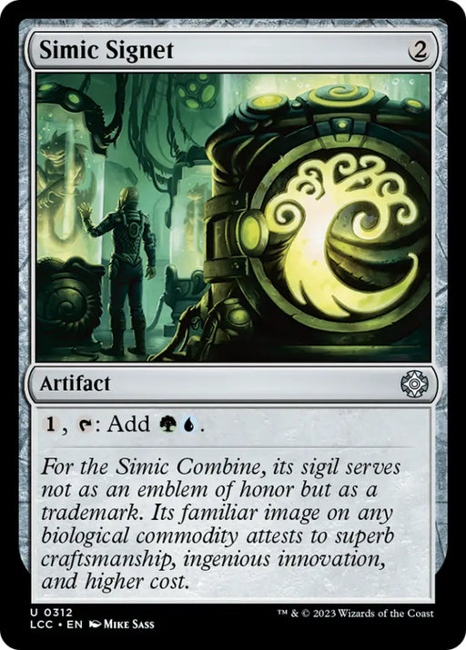 Simic Signet [The Lost Caverns of Ixalan Commander] - MTG Single