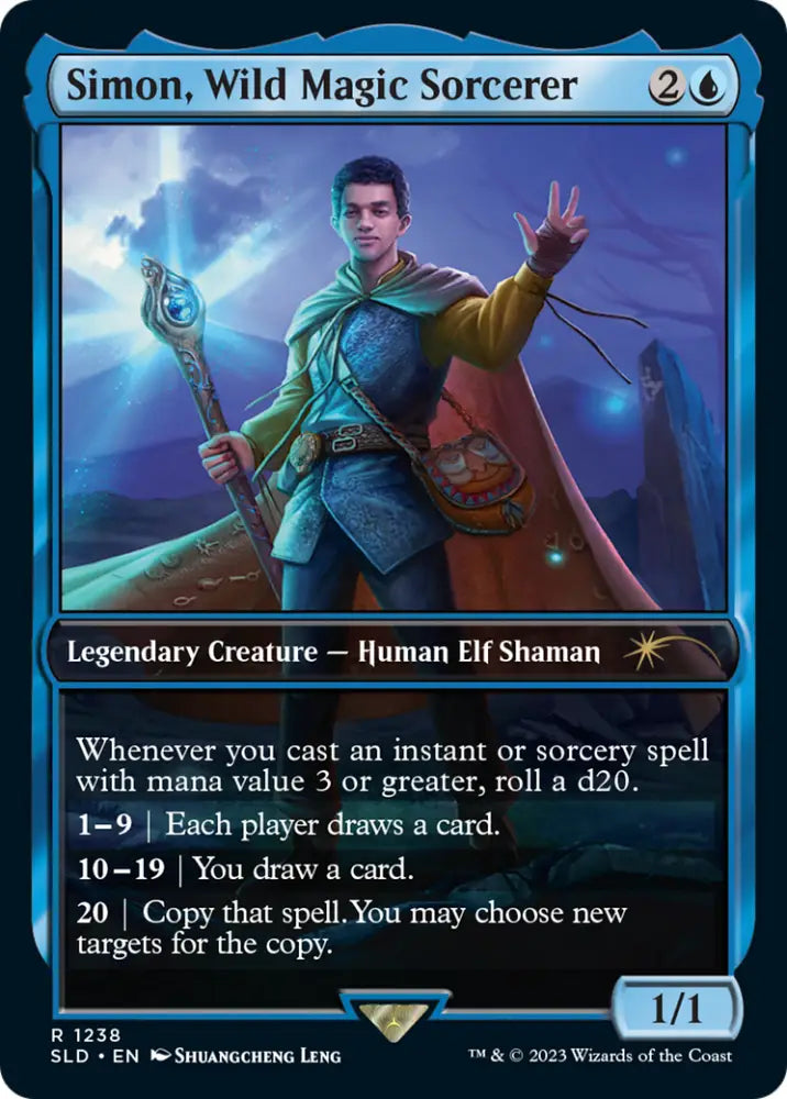 Simon Wild Magic Sorcerer [Secret Lair Drop Series] - MTG Single