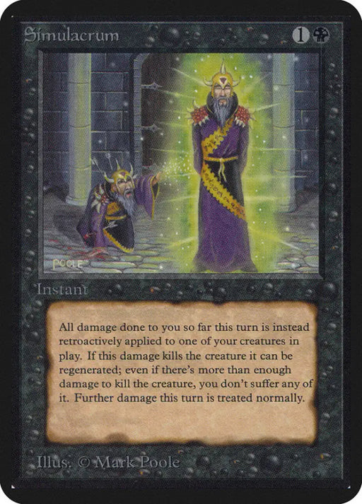 Simulacrum [Alpha Edition] - MTG Single