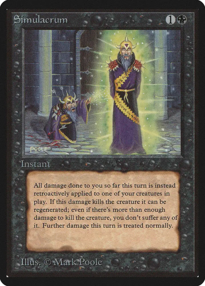 Simulacrum [Beta Edition] - MTG Single