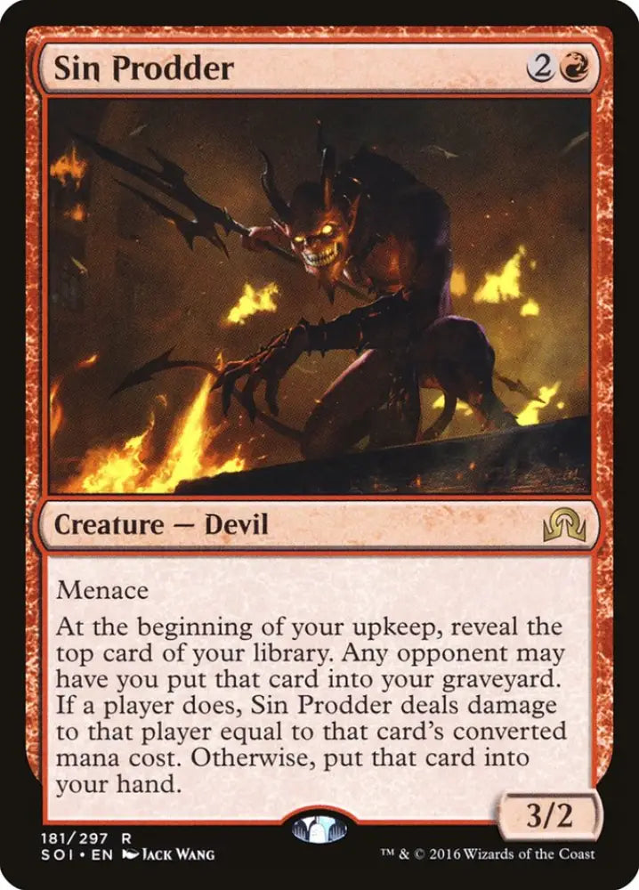 Sin Prodder [Shadows over Innistrad] - MTG Single