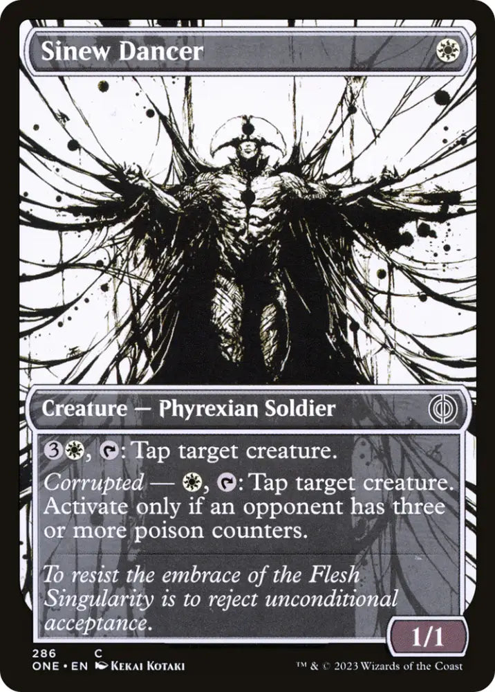 Sinew Dancer (Showcase Ichor) [Phyrexia: All Will Be One] - MTG Single