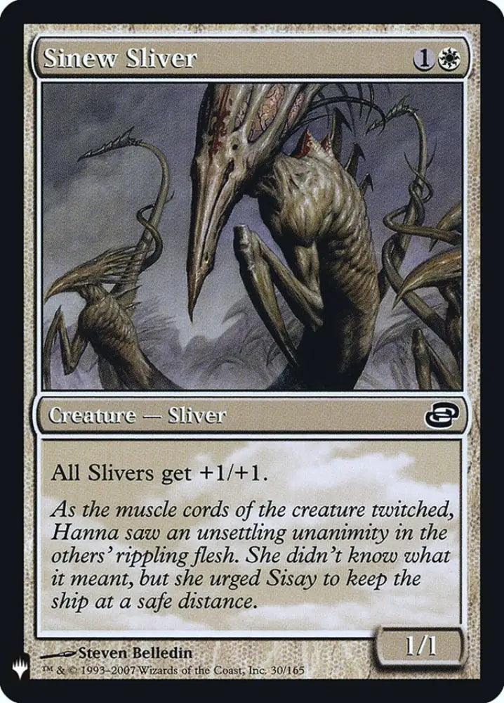 Sinew Sliver [Mystery Booster] - MTG Single