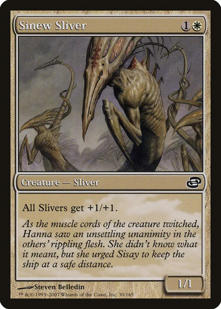 Sinew Sliver [Planar Chaos] - MTG Single