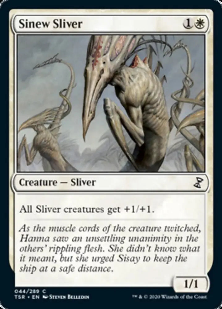 Sinew Sliver [Time Spiral Remastered] - MTG Single