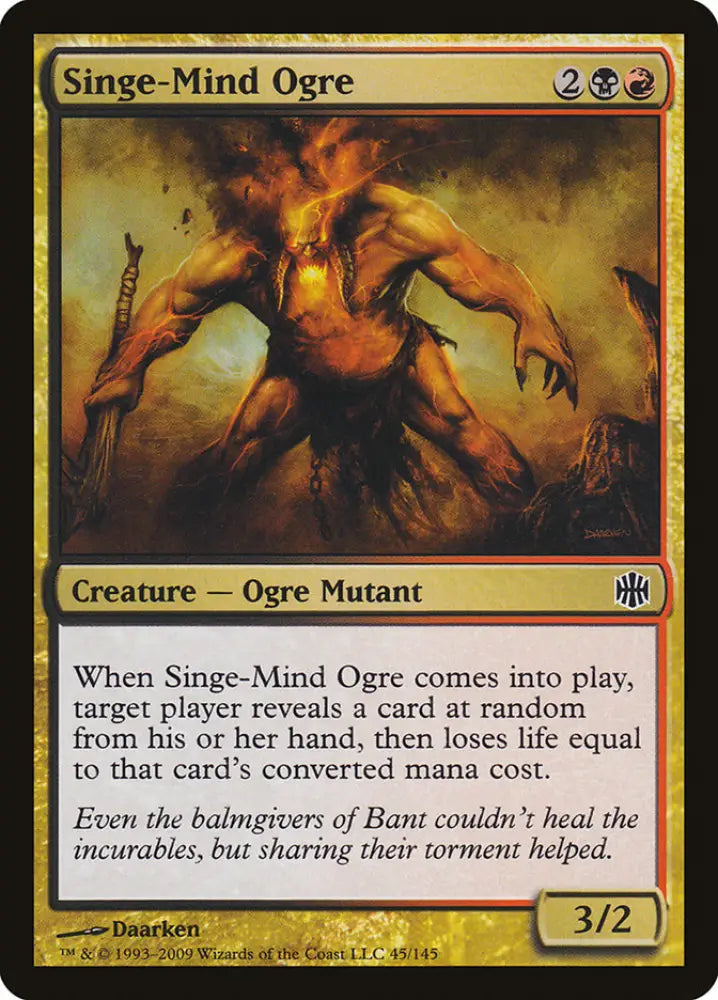 Singe-Mind Ogre [Alara Reborn] - MTG Single