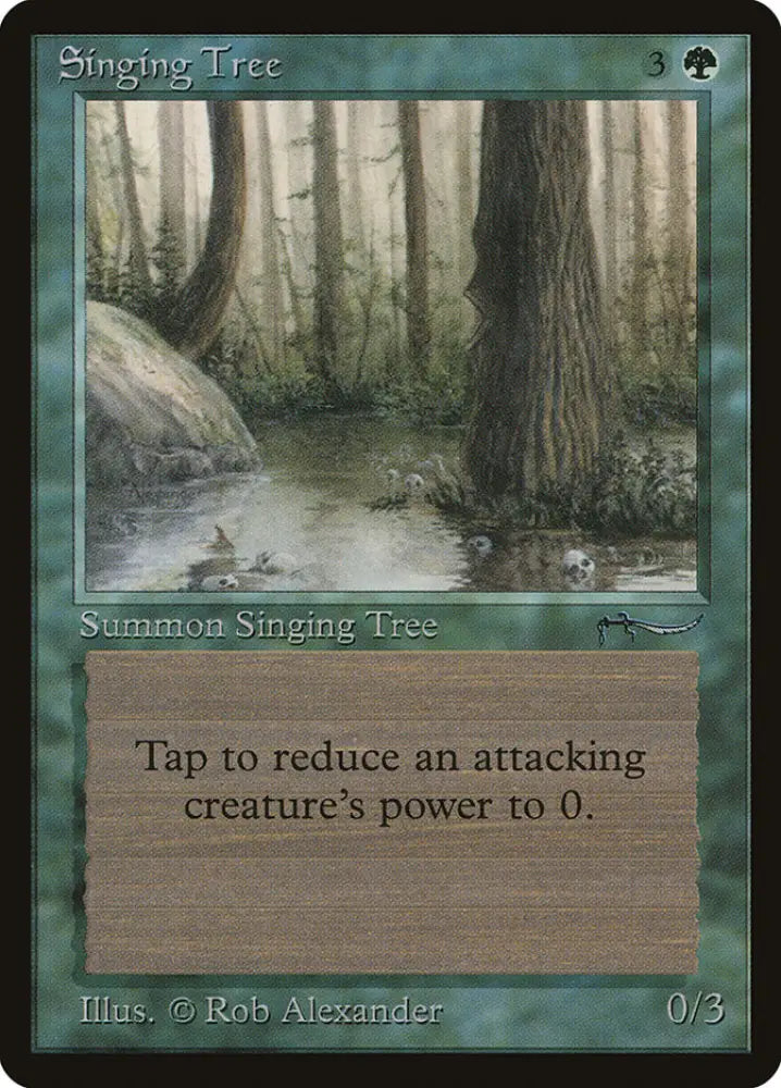 Singing Tree [Arabian Nights] - MTG Single
