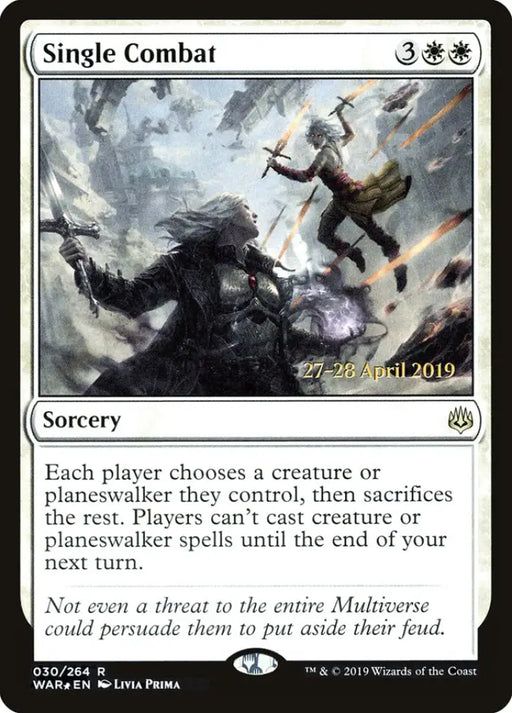 Single Combat [War of the Spark Prerelease Promos] - MTG Single