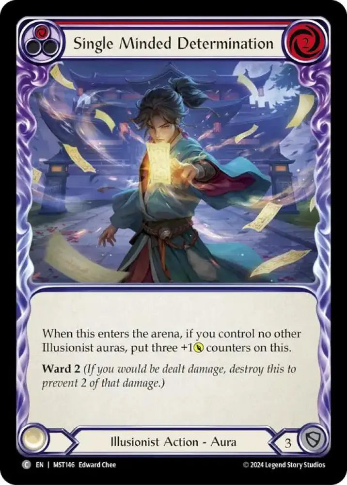 Single Minded Determination (Red) [Part the Mistveil] - Flesh And Blood Single