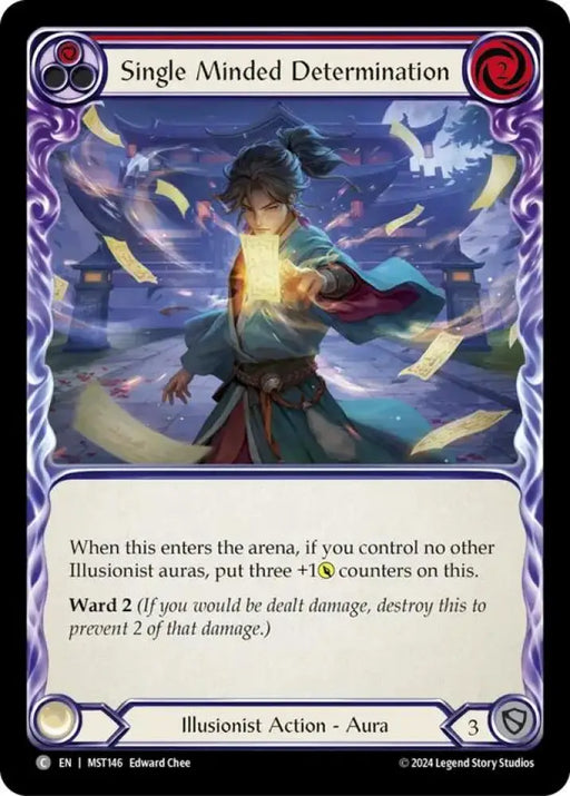 Single Minded Determination (Red) [Part the Mistveil] - Flesh And Blood Single