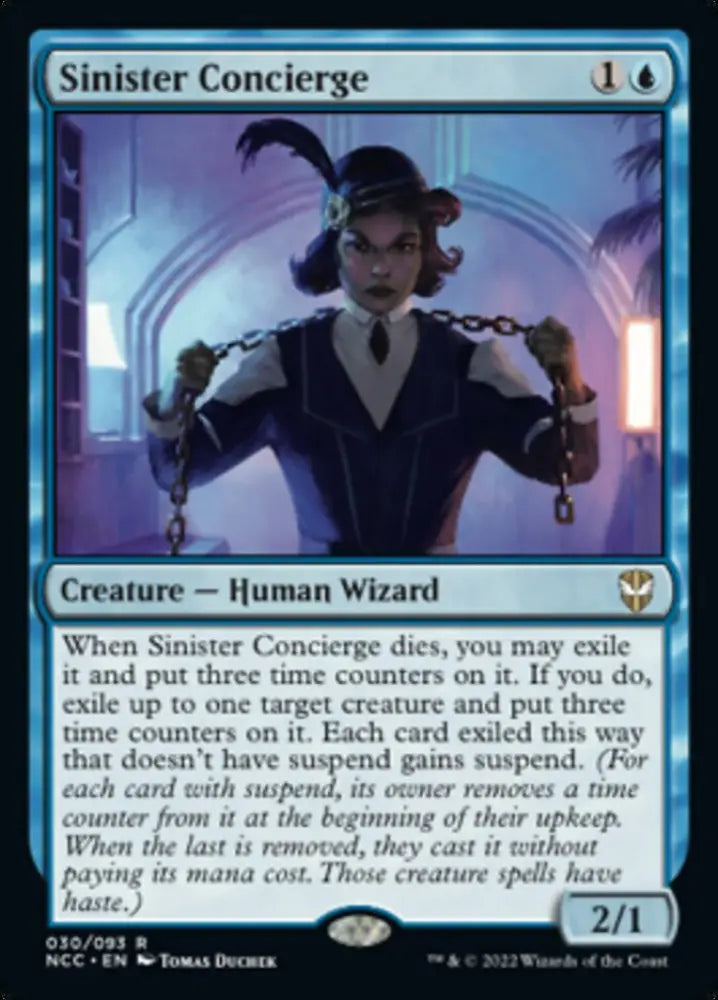 Sinister Concierge [Streets of New Capenna Commander] - MTG Single