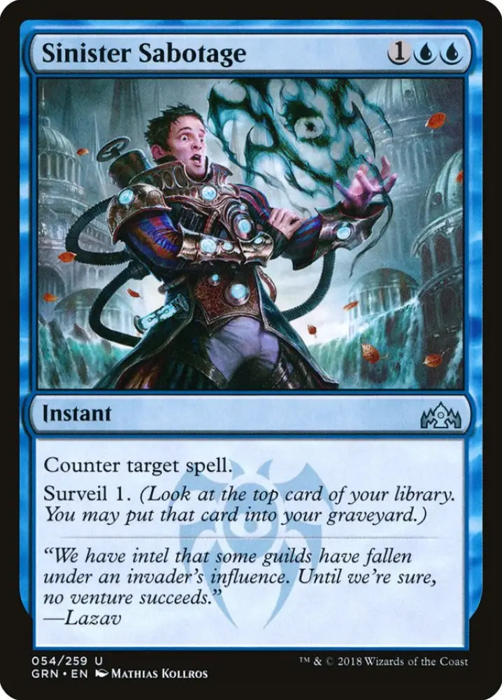 Sinister Sabotage [Guilds of Ravnica] - MTG Single