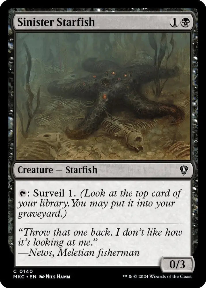 Sinister Starfish [Murders at Karlov Manor Commander] - MTG Single
