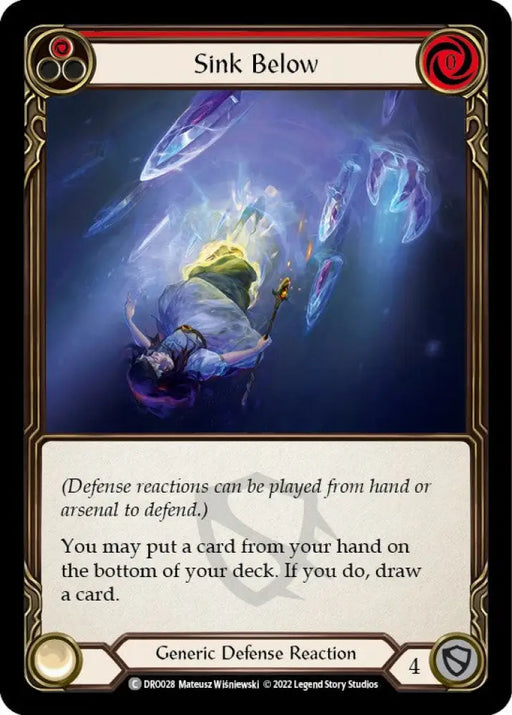 Sink Below [Uprising] (Dromai Blitz Deck) - Flesh And Blood Single