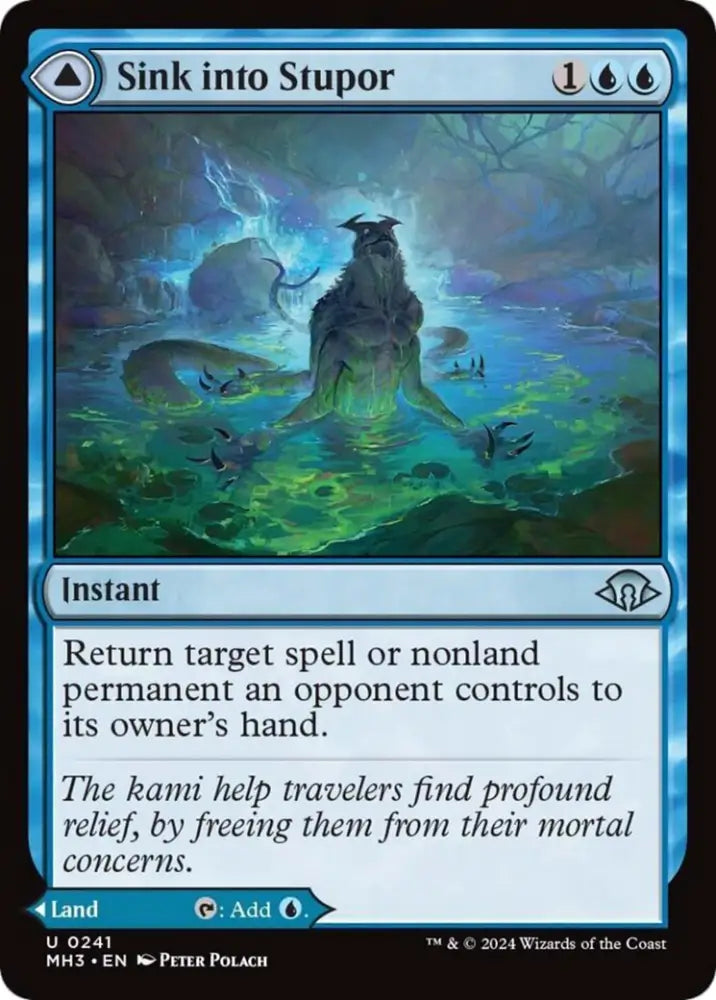 Sink into Stupor // Soporific Springs [Modern Horizons 3] - MTG Single